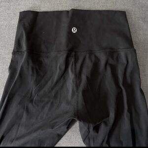 lululemon Wunder Under HR Tight Luxtreme 25" Black Size 4 - Great Condition